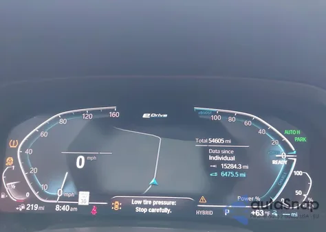 2021 BMW X5 Phev xDrive45E z USA, uszkodzony, nr VIN 5UXTA6C06M9F42425